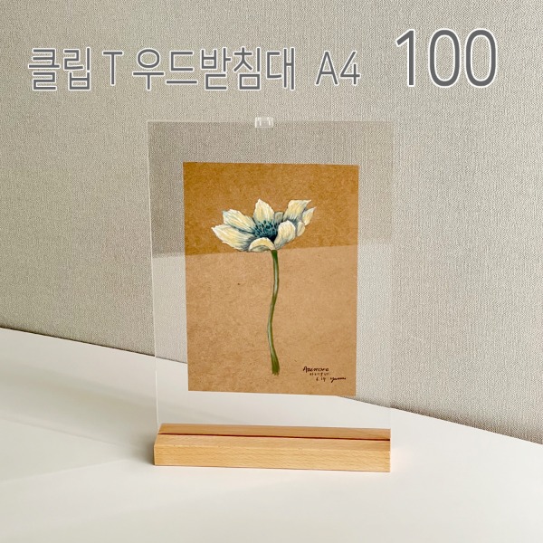 100+ A4 우드 원목 소형 사진액자 탁상 나무 아크릴 투명 프레임 웨딩디피지샵